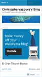 Mobile Screenshot of christophervazquez.wordpress.com