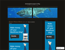 Tablet Screenshot of christophervazquez.wordpress.com