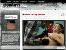 Tablet Screenshot of jessicacaggiano.wordpress.com