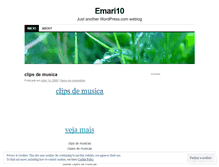 Tablet Screenshot of emari10.wordpress.com