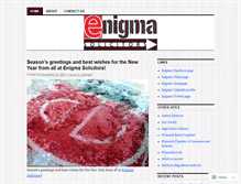 Tablet Screenshot of enigmalaw.wordpress.com