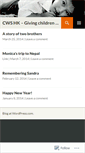 Mobile Screenshot of cwshk.wordpress.com