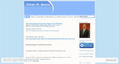 Desktop Screenshot of ethanwmoore.wordpress.com