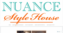 Desktop Screenshot of nuancestylehouse.wordpress.com