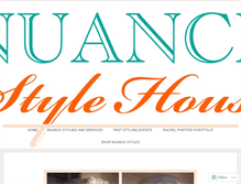 Tablet Screenshot of nuancestylehouse.wordpress.com