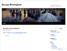 Tablet Screenshot of occupybrum.wordpress.com