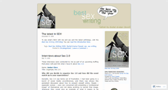 Desktop Screenshot of bestsexwriting2008.wordpress.com