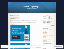 Tablet Screenshot of foodtripping.wordpress.com