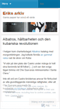 Mobile Screenshot of eriksarkiv.wordpress.com