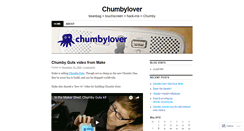 Desktop Screenshot of chumbylover.wordpress.com