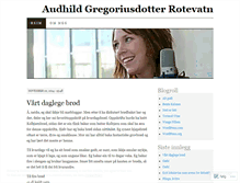 Tablet Screenshot of gregoriusdotter.wordpress.com