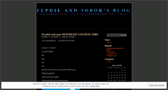 Desktop Screenshot of elphieandownagepker97.wordpress.com
