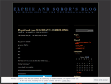Tablet Screenshot of elphieandownagepker97.wordpress.com