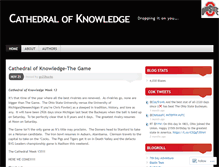 Tablet Screenshot of cathedralofknowledge.wordpress.com