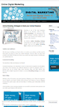 Mobile Screenshot of onlinedigitalmarketingcompany.wordpress.com