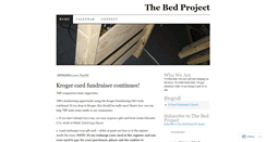 Desktop Screenshot of bedproject.wordpress.com