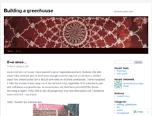 Tablet Screenshot of burnfootgreenhouse.wordpress.com