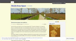 Desktop Screenshot of motekfromspace.wordpress.com