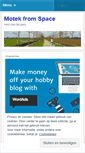 Mobile Screenshot of motekfromspace.wordpress.com