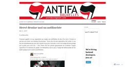 Desktop Screenshot of antifabruxelles.wordpress.com