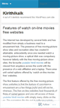 Mobile Screenshot of kirithikaik.wordpress.com