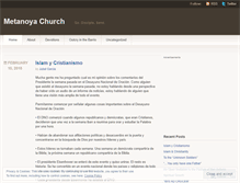 Tablet Screenshot of metanoyachurch.wordpress.com