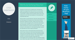 Desktop Screenshot of budayabatak.wordpress.com