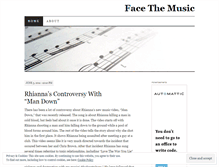 Tablet Screenshot of facethemusicnow.wordpress.com