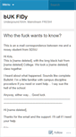 Mobile Screenshot of bukfidy.wordpress.com