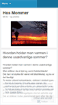 Mobile Screenshot of mommer.wordpress.com