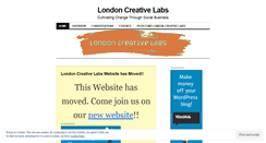 Desktop Screenshot of londoncreativelabs.wordpress.com