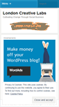 Mobile Screenshot of londoncreativelabs.wordpress.com