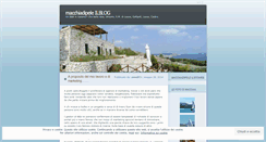 Desktop Screenshot of macchiadipele.wordpress.com