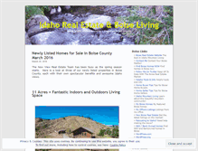 Tablet Screenshot of idahorealtor.wordpress.com