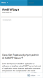 Mobile Screenshot of andiwijaya.wordpress.com