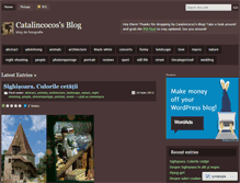 Tablet Screenshot of catalincocos.wordpress.com