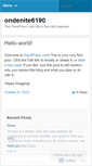 Mobile Screenshot of ondenite6190.wordpress.com