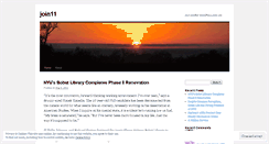 Desktop Screenshot of join11.wordpress.com