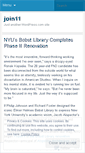 Mobile Screenshot of join11.wordpress.com