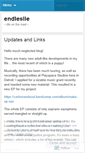 Mobile Screenshot of endleslie.wordpress.com