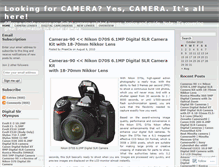 Tablet Screenshot of cameras90.wordpress.com