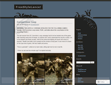 Tablet Screenshot of freestylelance.wordpress.com