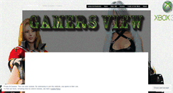 Desktop Screenshot of gamersv1ew.wordpress.com