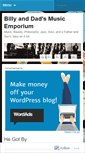 Mobile Screenshot of billyanddad.wordpress.com