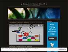 Tablet Screenshot of g1skins.wordpress.com