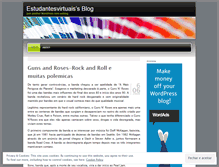Tablet Screenshot of estudantesvirtuais.wordpress.com