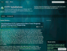 Tablet Screenshot of cctvinstallations.wordpress.com