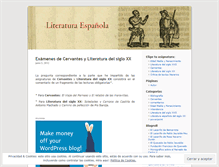 Tablet Screenshot of historiadelaliteratura.wordpress.com