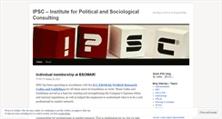 Desktop Screenshot of ipsconsulting.wordpress.com