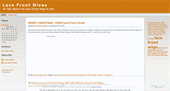 Desktop Screenshot of fulllacefrontwigs.wordpress.com